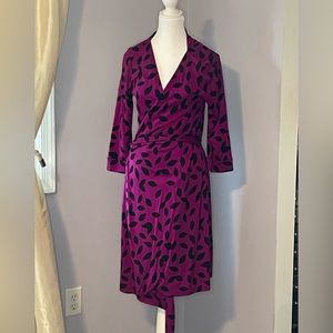 Diane Von Furstenberg New Julian wrap Dress